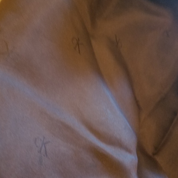 CK Calvin Klein brown Real leather duffle bucket backpack bag - Picture 9 of 14